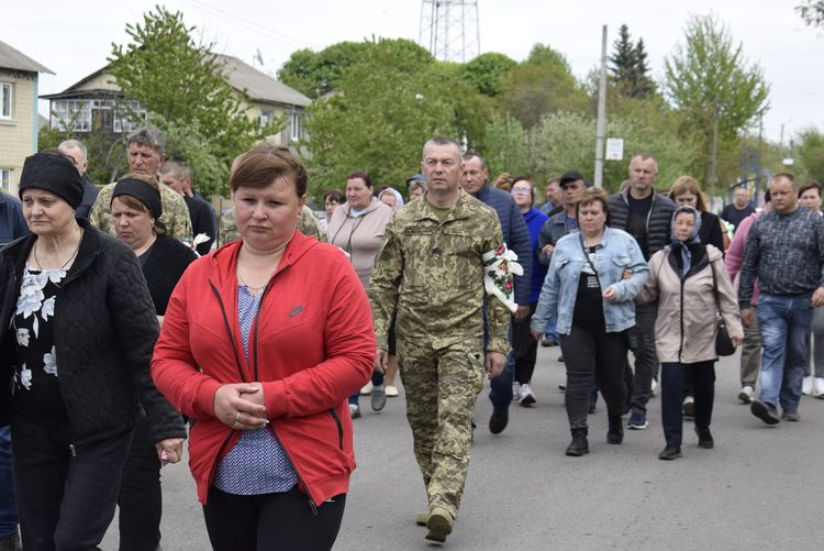 Попрощалися з Героєм