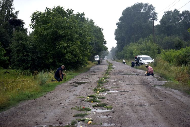 Зустрічали воїна Героя