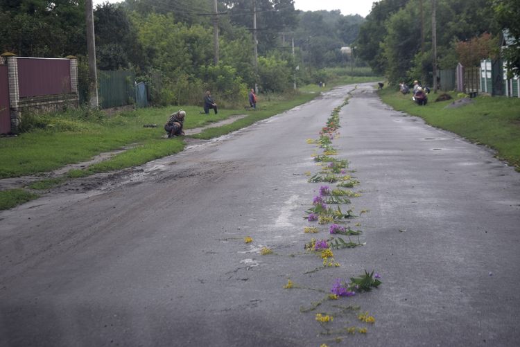 Громада зустріла воїна