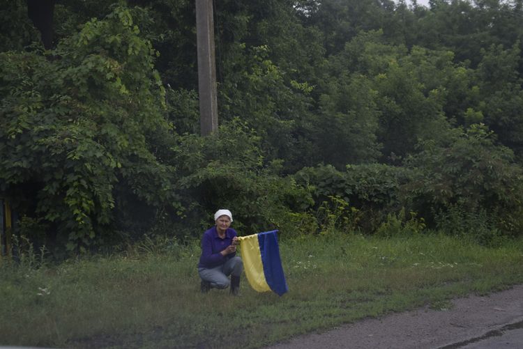 Громада зустріла воїна