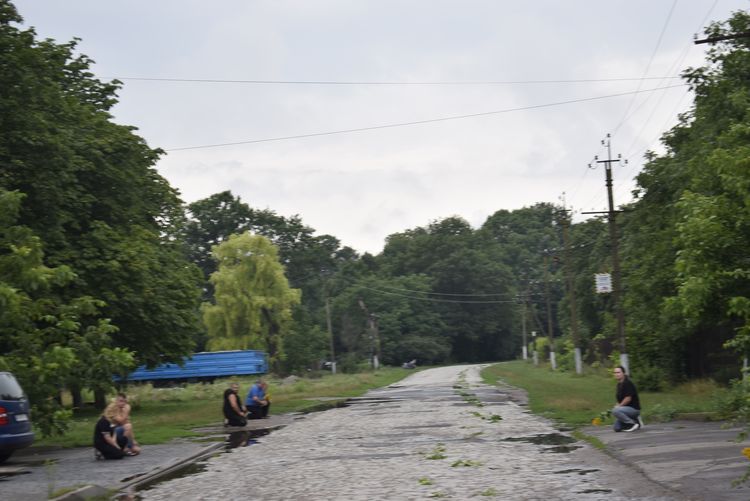 Громада зустріла воїна
