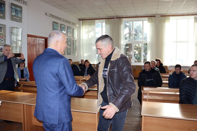 Привітали працівників сільського господарства