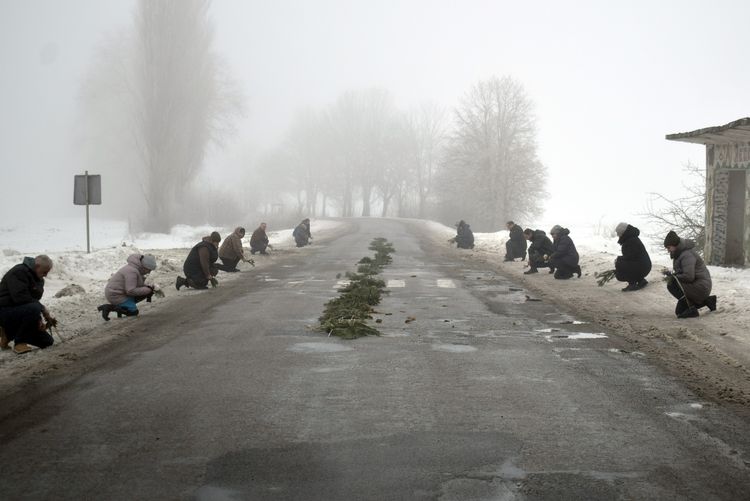 зустрічали загиблого Героя