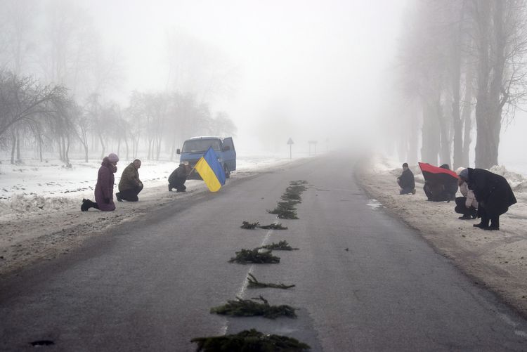 зустрічали загиблого Героя