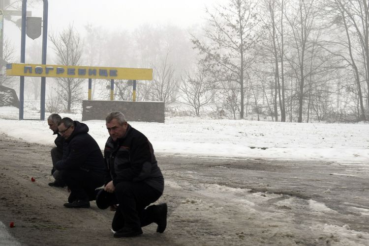 зустрічали загиблого Героя