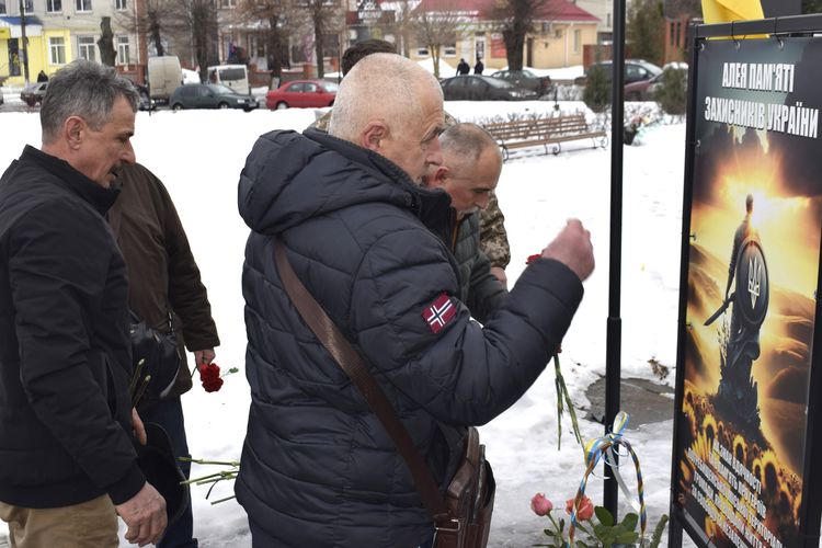 вшанували учасників бойових дій