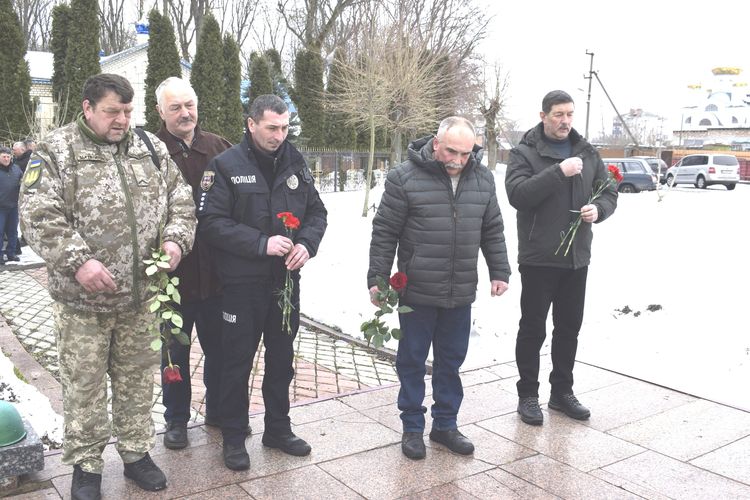 вшанували учасників бойових дій