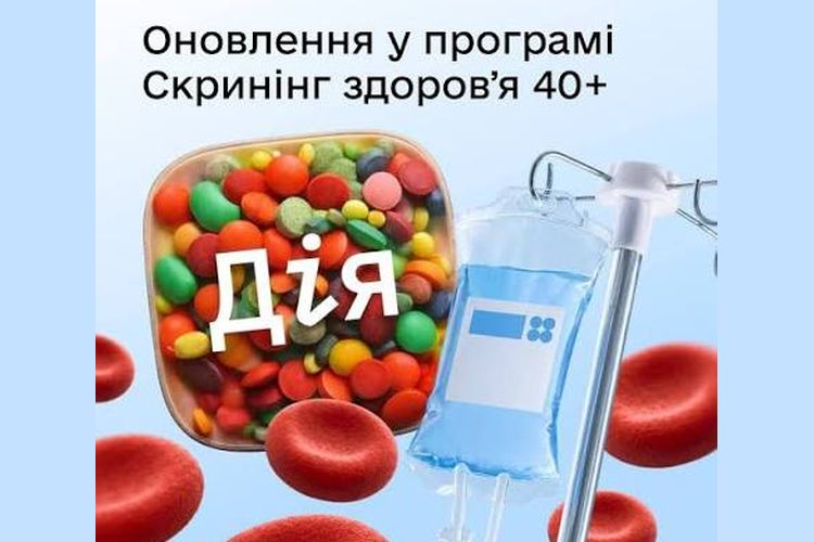 Скринінг здоров’я 40+