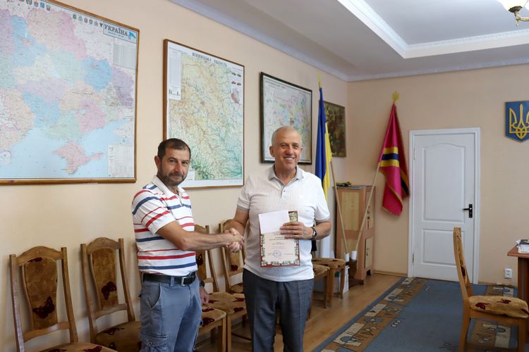 Сергій Волинський вручив Грамоти міської ради та її виконавчого комітету