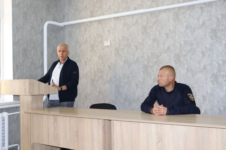 Привітали рятувальників із професійним святом